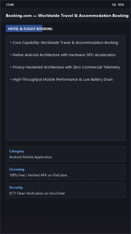 Booking.com: Hotels, Cheap Flights, Car Rentals & Travel Deals official screenshot preview 1