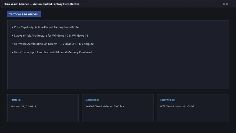 Hero Wars: Alliance - Epic Fantasy RPG Hero Battle Game official screenshot preview 1