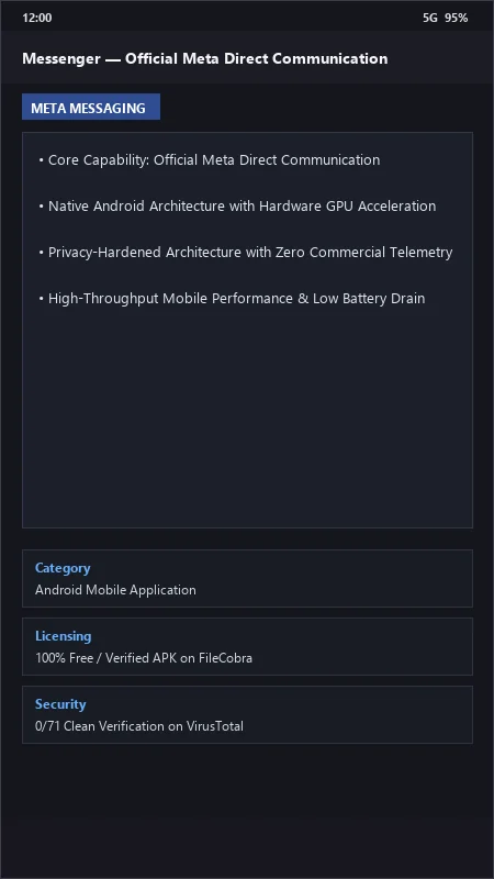 Messenger: Free Group Video Calls, Voice & Text Chat official screenshot preview 1