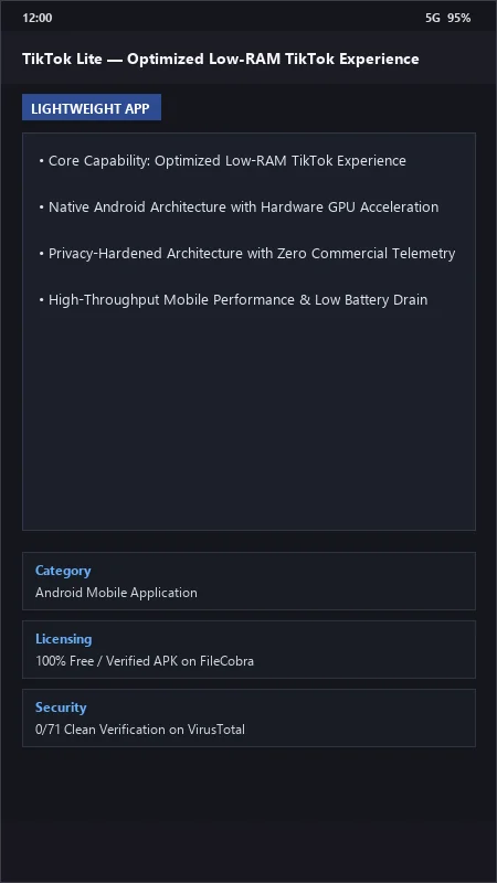 TikTok Lite: Fast, Lightweight Short Videos for 2G/3G Networks official screenshot preview 1